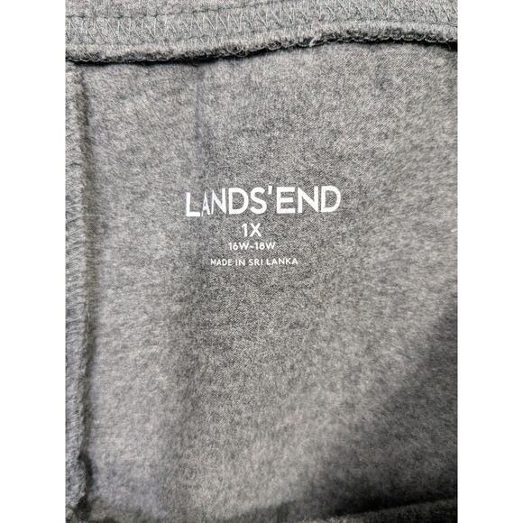 Lands End Starfish Slim Leg Pants Womens 1X Pull On Yoga Stretch Leggings - Picture 10 of 14